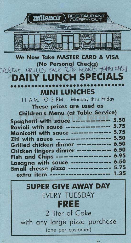 /610244/Milano-House-Of-Pizza-Milford-NH - Milford, NH