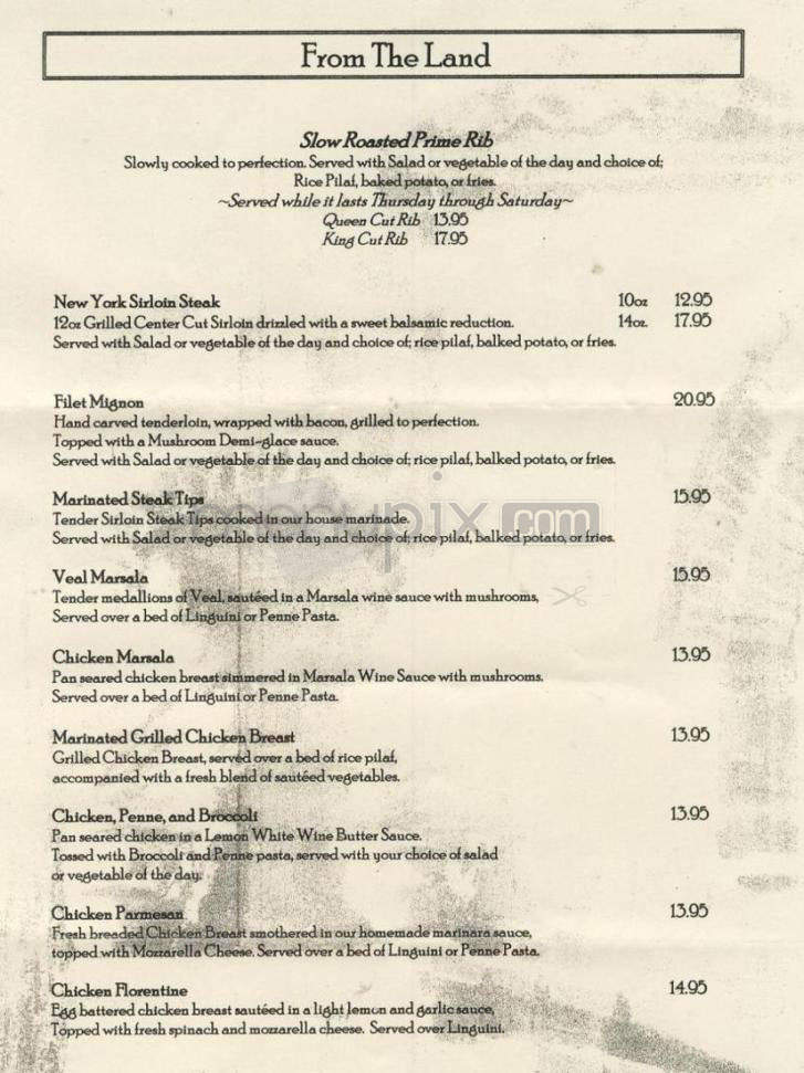 Sebastian's - Salem, NH menu_pic