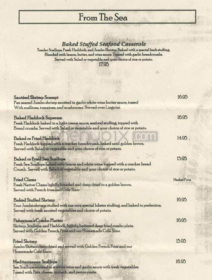 Sebastian's - Salem, NH menu_pic