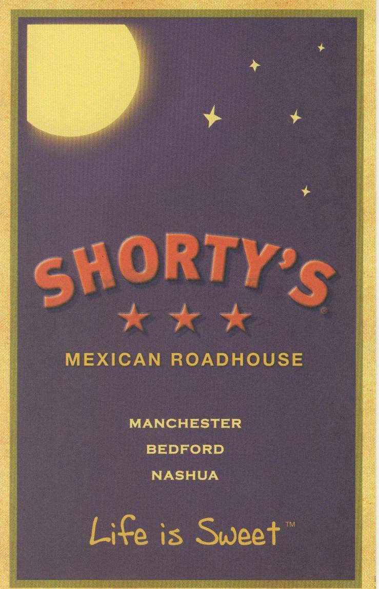 Shorty's Mexican Roadhouse - Nashua, NH menu_pic
