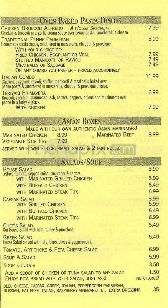 Sky Market Pizza & Deli - Nashua, NH menu_pic