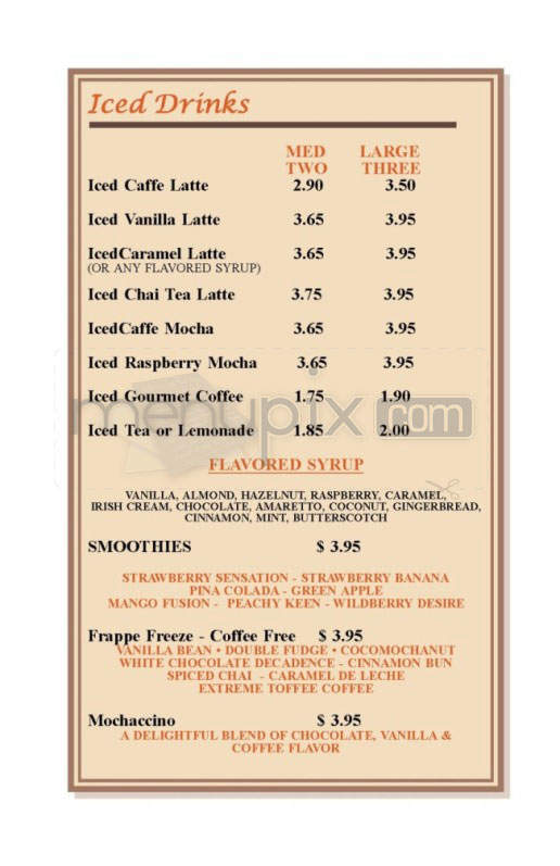 Susan's European Cafe - Hudson, NH menu_pic