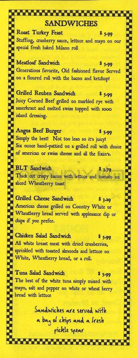 Windham Junction Country Store and Kitchen - Windham, NH menu_pic