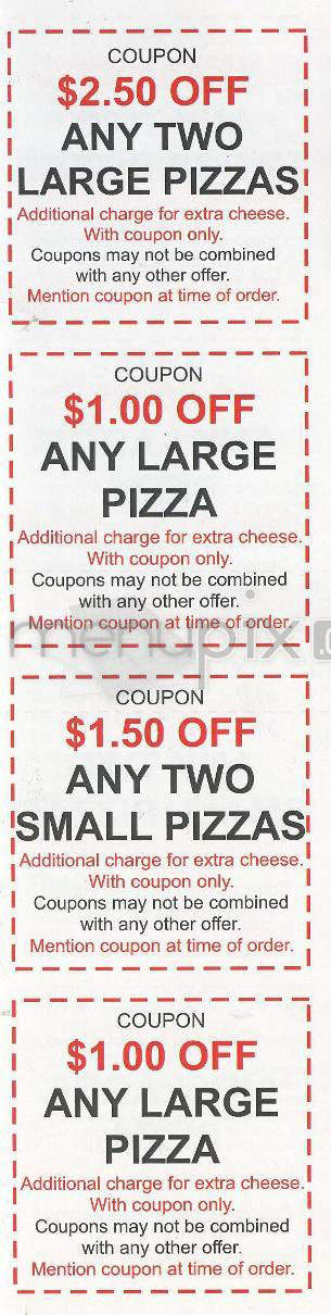 Wally's Pizza - Hudson, NH menu_pic