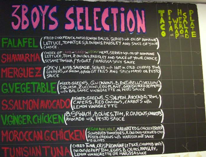 3 Boys Pizza and Falafel - Jersey City, NJ menu_pic