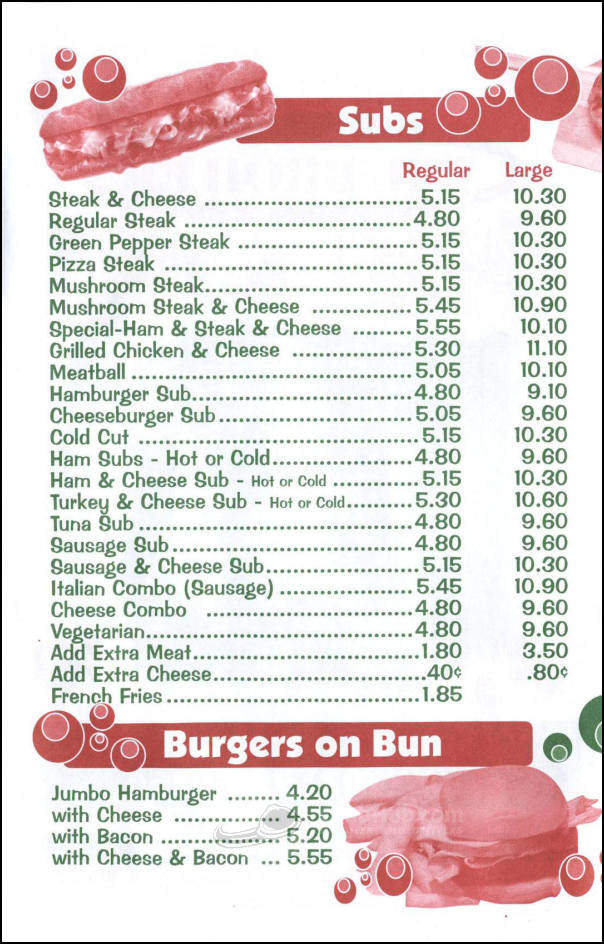 Broiler - Arlington, VA menu_pic