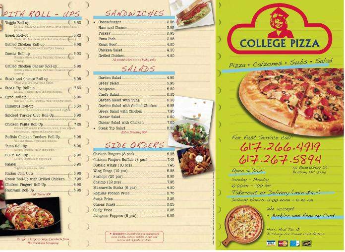/305/College-Pizza-Boston-MA - Boston, MA