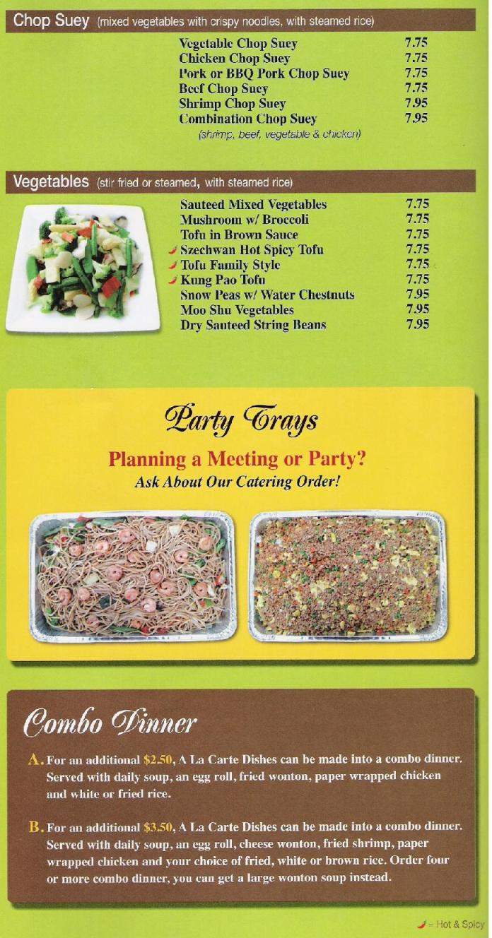 Egg Roll Express - Pasadena, CA menu_pic