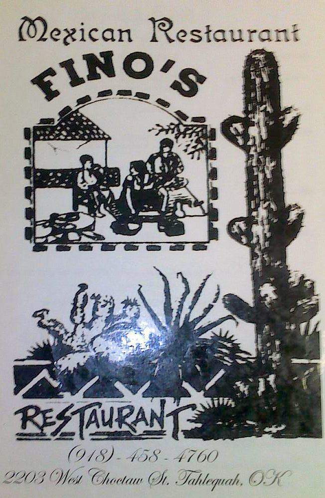 Fino's Mexican Restaurant - Tahlequah, OK menu_pic