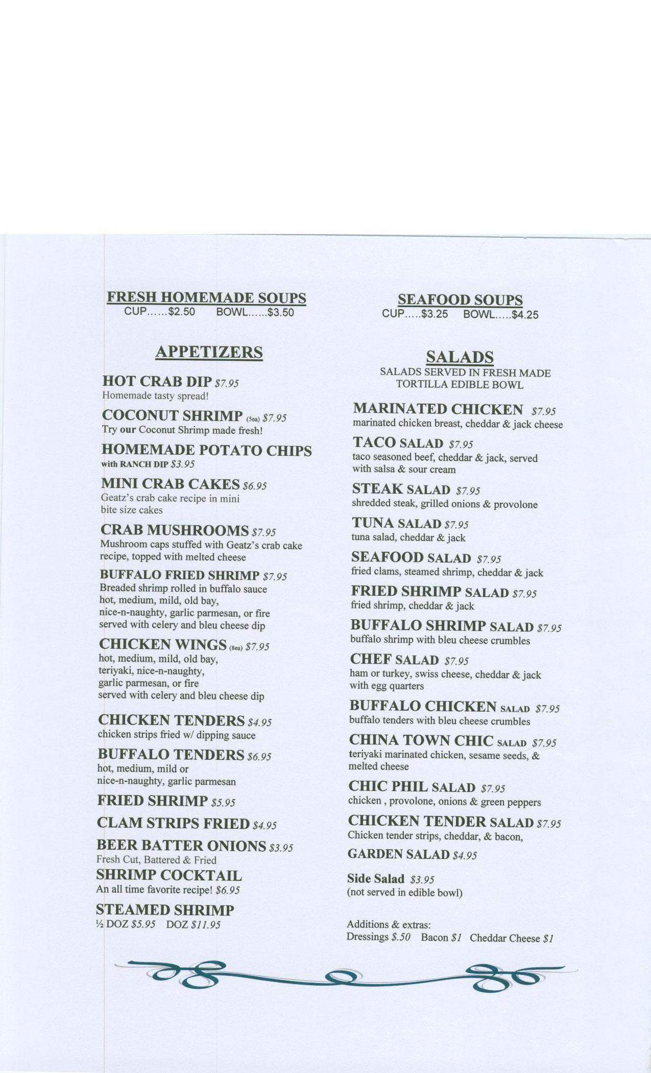 /2003781/Geatzs-Restaurant-Menu-Cumberland-MD - Cumberland, MD