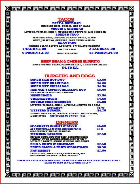 Izzy'a Diner & Pizza - Adams, MA menu_pic