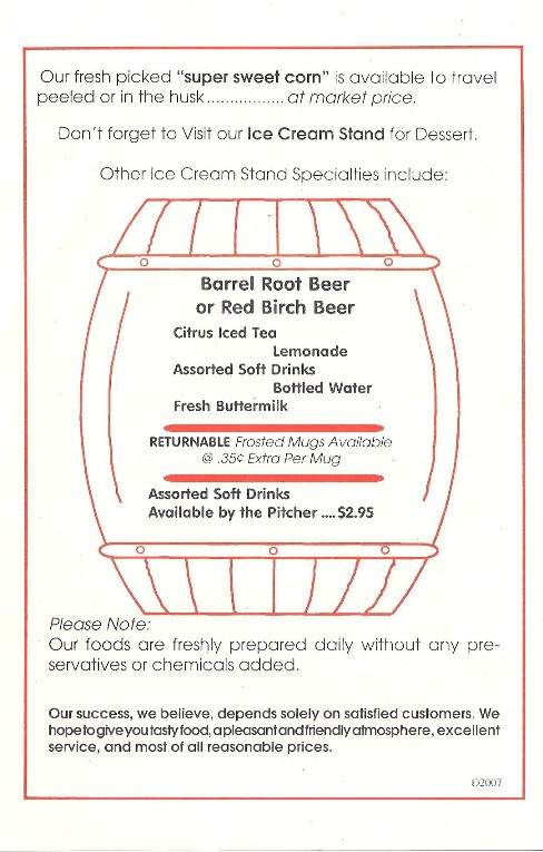 Kundla's Western Beef Co - Hamlin, PA menu_pic