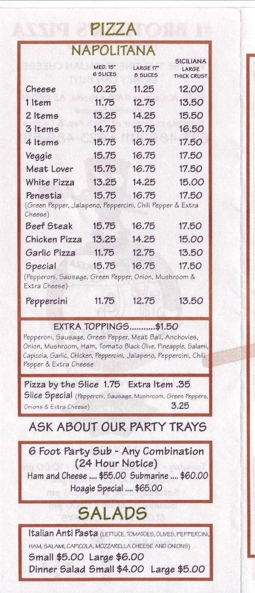 /827008/Number-1-Brothers-Pizza-Menu-Peoria-AZ - Peoria, AZ