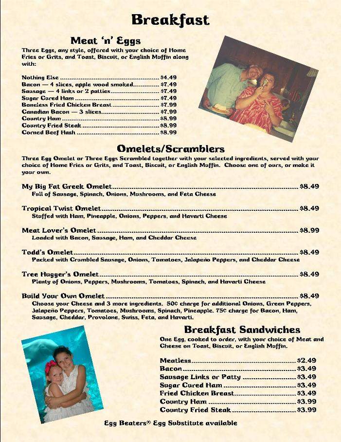 Palmetto Grille - Mount Pleasant, SC menu_pic