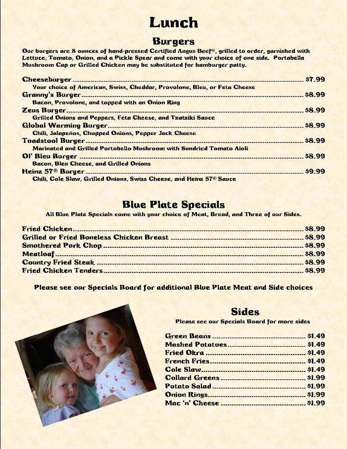 Palmetto Grille - Mount Pleasant, SC menu_pic