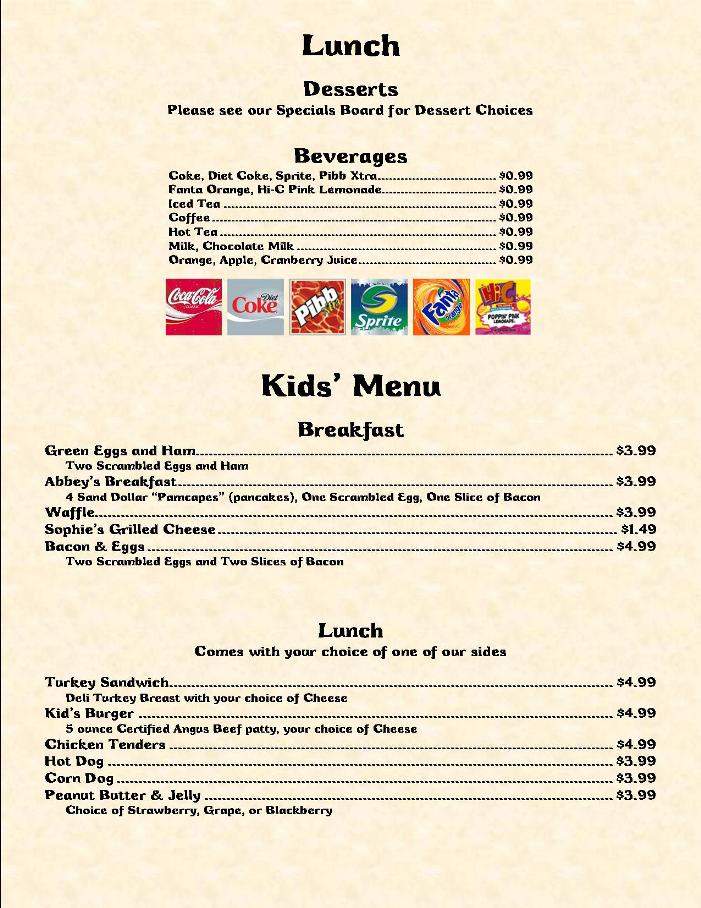 Palmetto Grille - Mount Pleasant, SC menu_pic