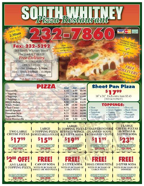 /720094/South-Whitney-Pizza-Restaurant-Hartford-CT - Hartford, CT