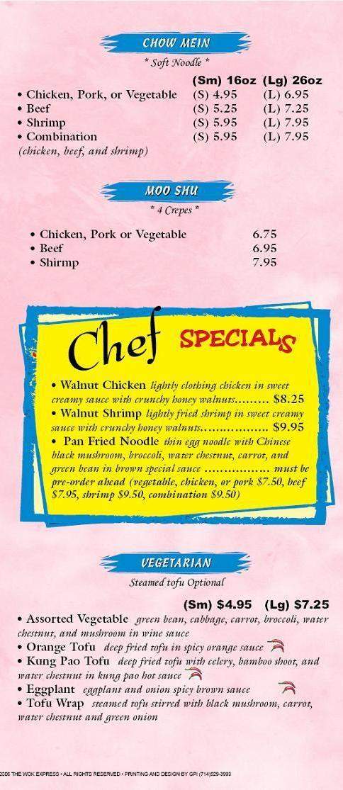 /822560/Wok-Express-Menu-Scottsdale-AZ - Scottsdale, AZ