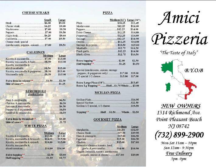 /380004840/Amici-Pizzeria-Point-Pleasant-Beach-NJ - Point Pleasant Beach, NJ