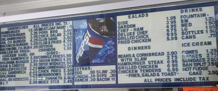 Sycamore Drive-In - Elizabethton, TN menu_pic