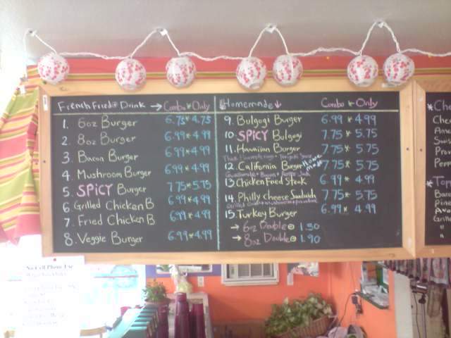 Burger Tex 2 - Austin, TX menu_pic