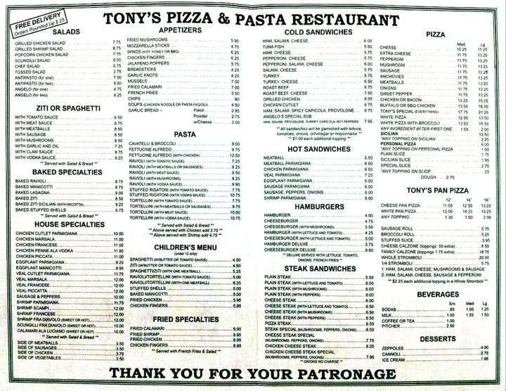 /3006155/Tonys-Pizza-and-Pasta-Restaurant-Hamburg-NJ - Hamburg, NJ