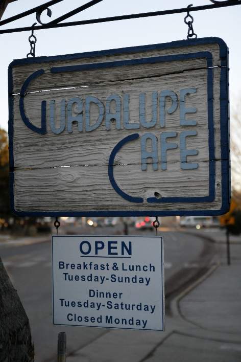 Guadalupe Cafe - Santa Fe, NM menu_pic