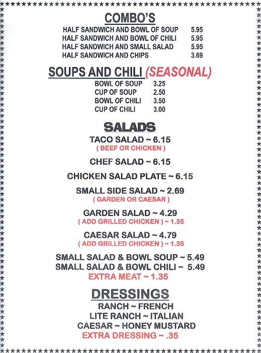 Java Express - Springfield, IL menu_pic