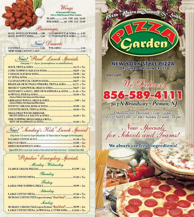 /3000487/Pizza-Garden-Pitman-NJ - Pitman, NJ