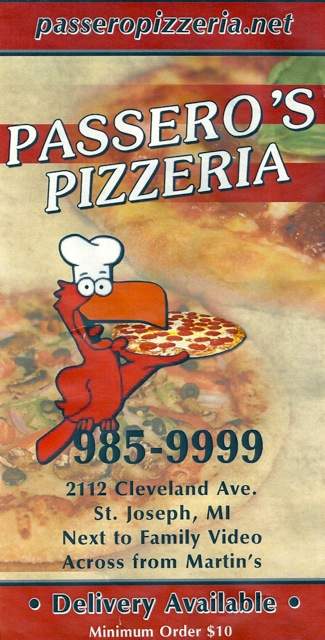 /1004035/Passeros-Pizzeria-St-Joseph-MI - St Joseph, MI