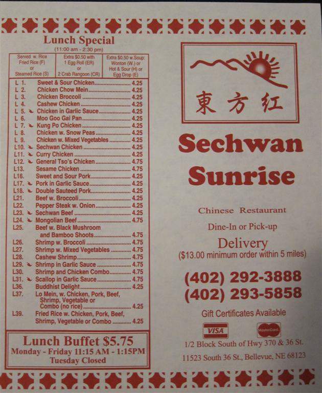 /2703357/Sechwan-Sunrise-Bellevue-NE - Bellevue, NE