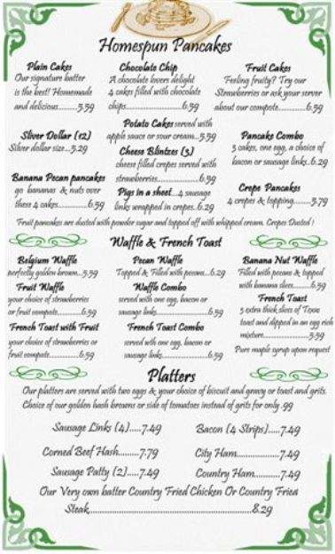 Uptown Breakfast - Alpharetta, GA menu_pic