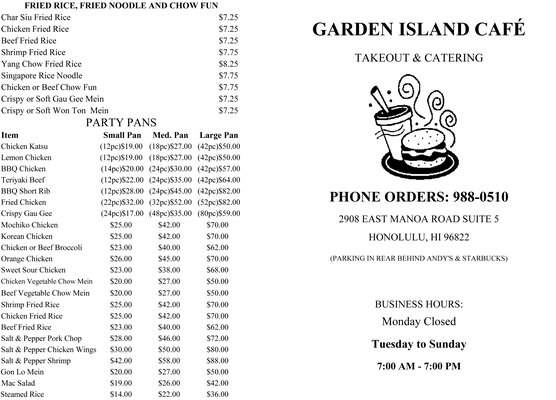 /751785/Garden-Island-Cafe-Honolulu-HI - Honolulu, HI