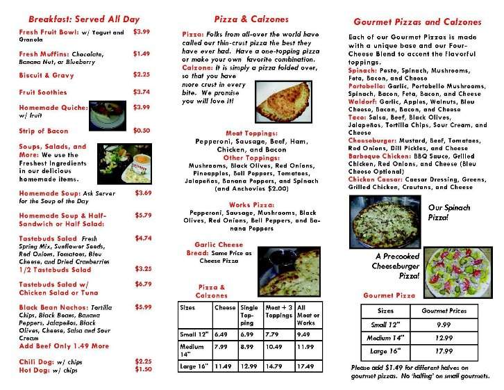 Tastebuds Of Wilmore - Wilmore, KY menu_pic
