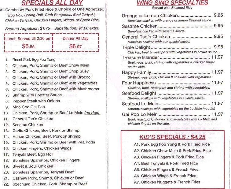 Wing Sing - Lewiston, ME menu_pic