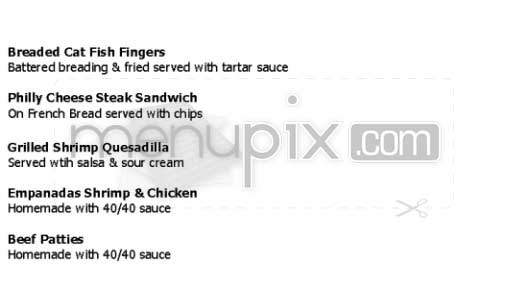 40-40 Club - New York, NY menu_pic