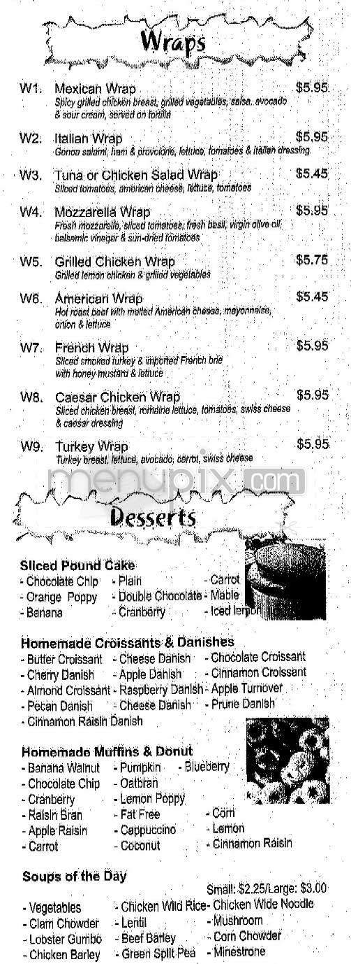 42nd Eatery - New York, NY menu_pic