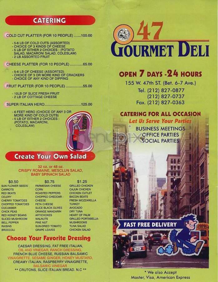 /300021/47-Gourmet-Deli-New-York-NY - New York, NY
