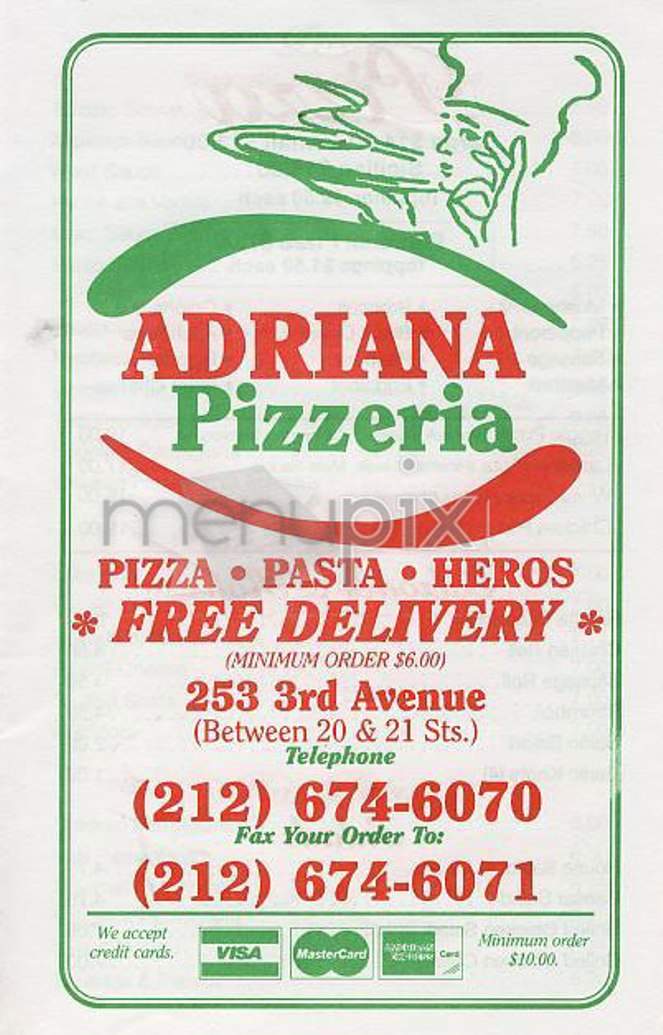 /300059/Adriana-Pizzeria-New-York-NY - New York, NY