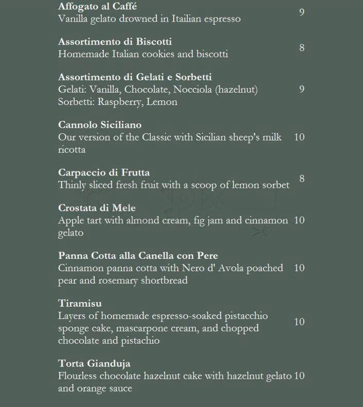 Agata & Valentina Grocery - New York, NY menu_pic