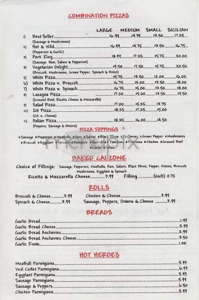 Amici - Perry, GA menu_pic