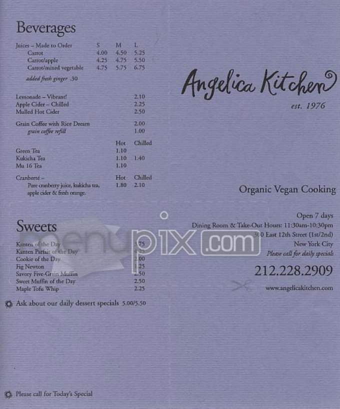/300117/Angelica-Kitchen-New-York-NY - New York, NY