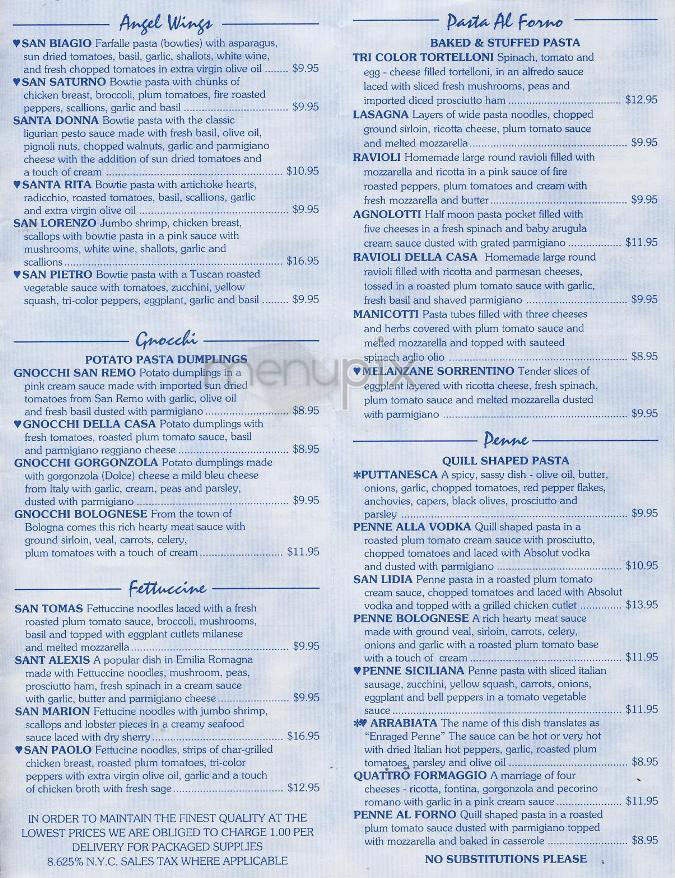 Angel's Take Out - New York, NY menu_pic