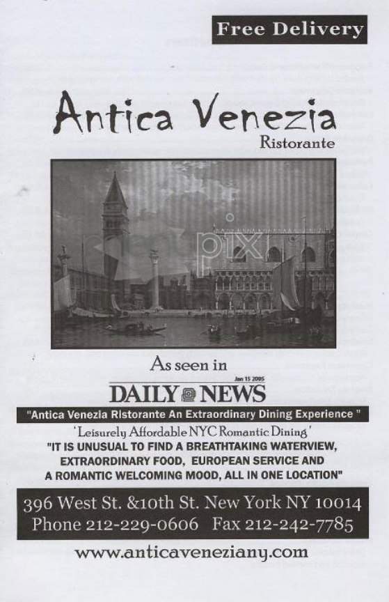 /300129/Antica-Venezia-New-York-NY - New York, NY
