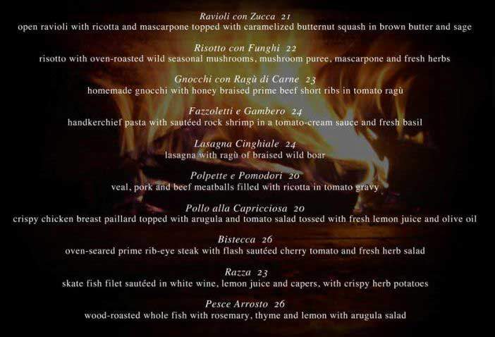 Apizz - New York, NY menu_pic