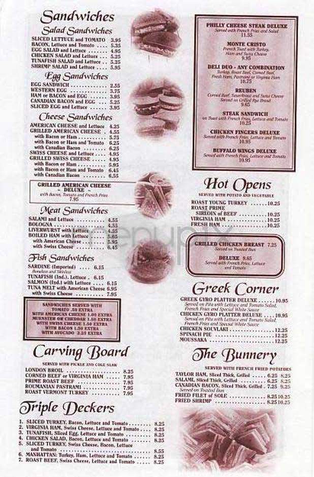 Applejack Diner - New York, NY menu_pic