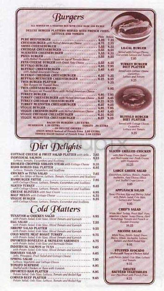 Applejack Diner - New York, NY menu_pic