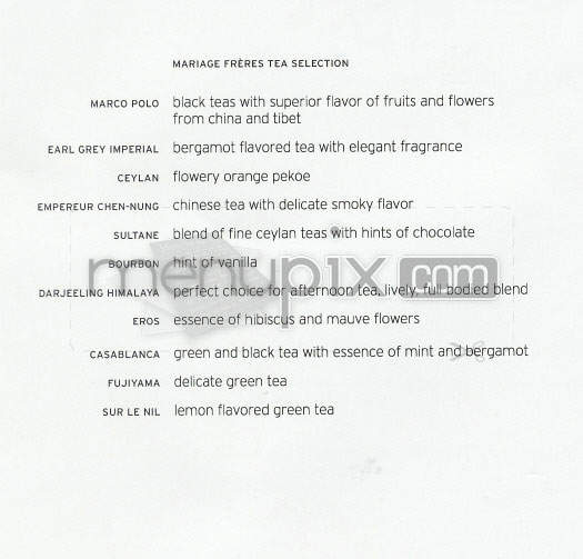 BG - New York, NY menu_pic