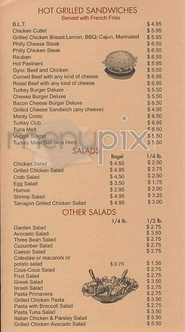 Bagel Express - New York, NY menu_pic