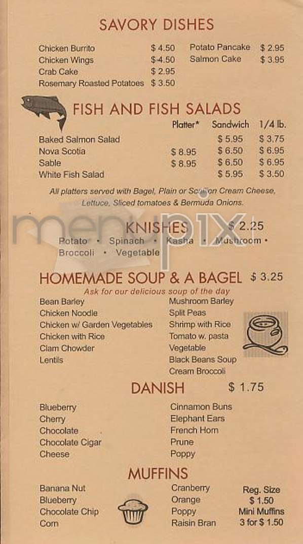 Bagel Express - New York, NY menu_pic